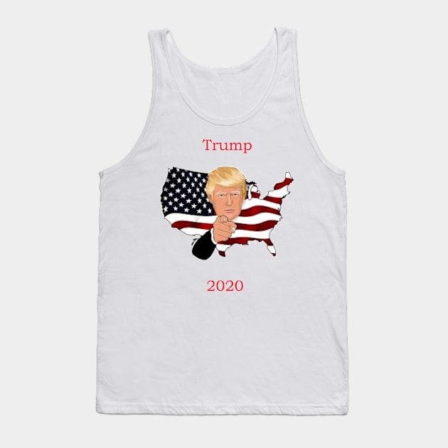 Trump 2020 Tank Top by GMAT